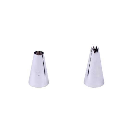 Round & Open Star Tip Set by Celebrate It™